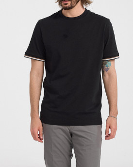 BOSS THOMPSON ΑΝΔΡΙΚΗ ΚΟΝΤΟΜΑΝΙΚΗ ΜΠΛΟΥΖΑ - 50501097  - ΜΑΥΡΟ