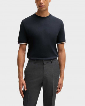 BOSS THOMPSON ΑΝΔΡΙΚΗ ΚΟΝΤΟΜΑΝΙΚΗ ΜΠΛΟΥΖΑ - 50501097  - ΜΠΛΕ