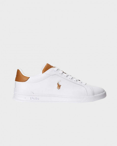 POLO RALPH LAUREN ΑΝΔΡΙΚΑ ΔΕΡΜΑΤΙΝΑ SNEAKERS - 809877598001