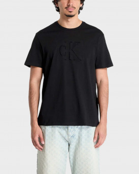 CALVIN KLEIN JEANS ΑΝΔΡΙΚΗ ΚΟΝΤΟΜΑΝΙΚΗ ΜΠΛΟΥΖΑ - LV04RC824G - ΜΑΥΡΟ