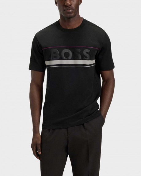 BOSS ICONIC ZONE ΑΝΔΡΙΚΗ ΚΟΝΤΟΜΑΝΙΚΗ ΜΠΛΟΥΖΑ - 50550113