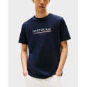 TOMMY HILFIGER BRAND LOVE HILFIGER ΑΝΔΡΙΚΟ T-SHIRT - MW0MW40324 - ΜΠΛΕ