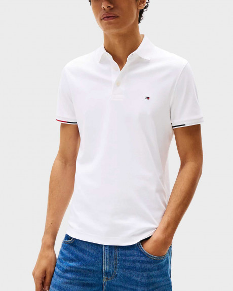 TOMMY HILFIGER ΑΝΔΡΙΚΗ ΚΟΝΤΟΜΑΝΙΚΗ ΠΟΛΟ ΜΠΛΟΥΖΑ - MW0MW39348