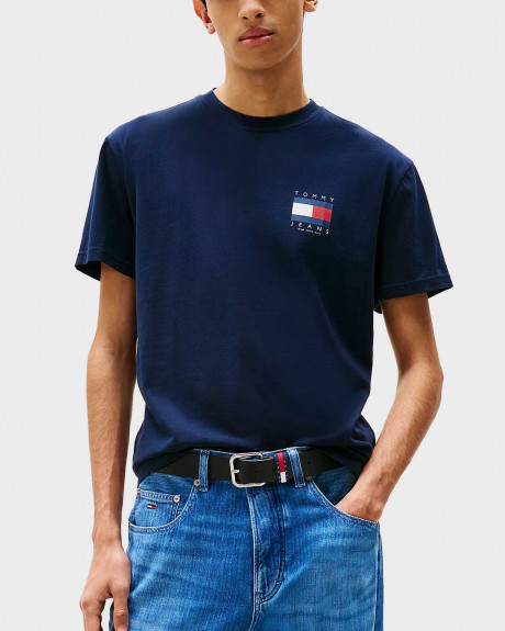 TOMMY JEANS TJM REG FLAG GRAPH BCKPRNT ΑΝΔΡΙΚΗ ΚΟΝΤΟΜΑΝΙΚΗ ΜΠΛΟΥΖΑ - DM0DM21910