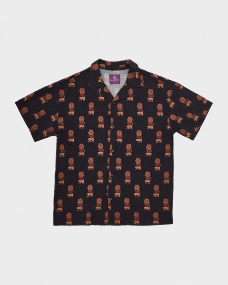 BLACKTOP FOUNDATION MEN'S SHORT-SLEEVED SHIRT - INDRA'S FURY