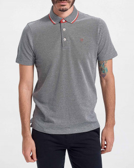 JACK & JONES ΠΟΛΟ SHIRT MALE KNIT CO100 - 12175007 - ΜΠΛΕ