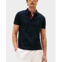 TOMMY HILFIGER ΑΝΔΡΙΚΗ ΚΟΝΤΟΜΑΝΙΚΗ ΠΟΛΟ ΜΠΛΟΥΖΑ - ΜW0ΜW39563 - ΜΠΛΕ