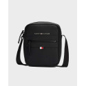 TOMMY HILFIGER ESSENTIAL ΜΙΝΙ ΤΣΑΝΤΑ REPORTER - AM0AM09504 - ΜΑΥΡΟ