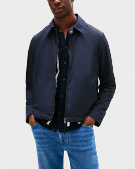 TOMMY HILFIGER IVY ΑΝΑΔΙΠΛΟΥΜΕΝΟ ΑΔΙΑΒΡΟΧΟ ΤΖΑΚΕΤ ΜΕ ΦΕΡΜΟΥΑΡ - MW0MW40582 - ΜΠΛΕ
