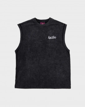 BLACKTOP FOUNDATION ΑΝΔΡΙΚΗ ΑΜΑΝΙΚΗ ΜΠΛΟΥΖΑ - SHARK TANK - ΜΑΥΡΟ