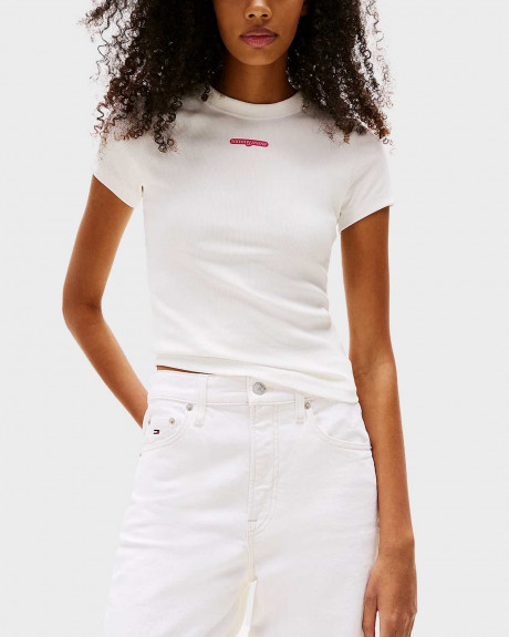 TOMMY JEANS ΓΥΝΑΙΚΕΙΑ ΚΟΝΤΟΜΑΝΙΚΗ ΜΠΛΟΥΖΑ - DW0DW21402