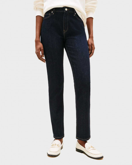 TOMMY HILFIGER ΓΥΝΑΙΚΕΙΟ ΤΖΙΝ ΠΑΝΤΕΛΟΝΙ ΣΤΕΝΗ ΓΡΑΜΜΗ - WW0WW47153