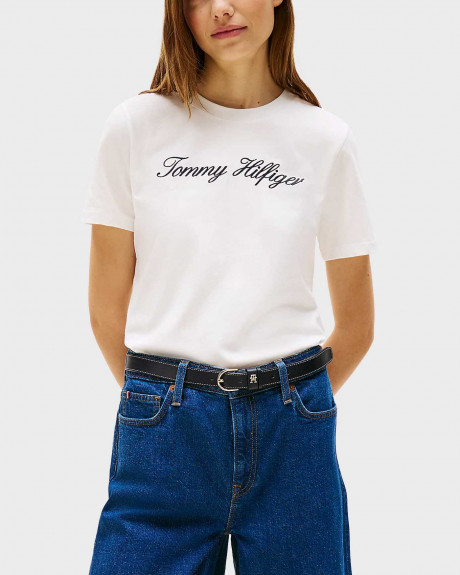 TOMMY HILFIGER ΓΥΝΑΙΚΕΙΑ ΚΟΝΤΟΜΑΝΙΚΗ ΜΠΛΟΥΖΑ - WW0WW43459