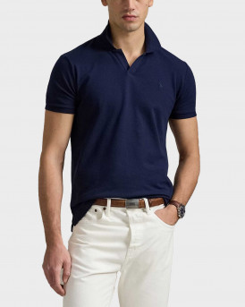 POLO RALPH LAUREN ΑΝΔΡΙΚΗ ΚΟΝΤΟΜΑΝΙΚΗ ΠΟΛΟ ΜΠΛΟΥΖΑ - 710968951001 - ΜΠΛΕ