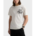 POLO RALPH LAUREN COLLECTION RACING ΑΝΔΡΙΚΗ ΚΟΝΤΟΜΑΝΙΚΗ ΜΠΛΟΥΖΑ - 710972611001 - ΑΣΠΡΟ