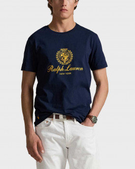 POLO RALPH LAUREN ΑΝΔΡΙΚΗ ΚΟΝΤΟΜΑΝΙΚΗ ΜΠΛΟΥΖΑ - 710978032002 - ΜΠΛΕ