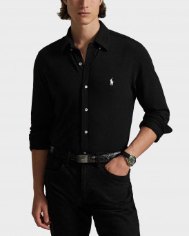 POLO RALPH LAUREN ΑΝΔΡΙΚΟ ΠΟΥΚΑΜΙΣΟ ΠΙΚΕ - 710654408089 - ΜΑΥΡΟ