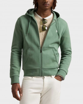 POLO RALPH LAUREN ΑΝΔΡΙΚΗ ΖΑΚΕΤΑ ΜΕ ΚΟΥΚΟΥΛΑ - 710881517068 - ΠΡΑΣΙΝΟ