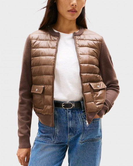 TOMMY HILFIGER WOMEN'S QUILTED JACKET - WW0WW46741