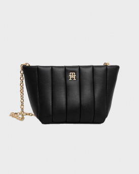 TOMMY HILFIGER WOMEN'S CROSSBODY BAG - AW0AW17690 - BLACK