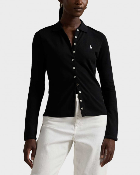 POLO RALPH LAUREN ΓΥΝΑΙΚΕΙΟ ΠΙΚΕ ΠΟΥΚΑΜΙΣΟ - 211941176002