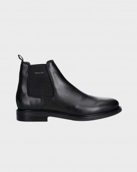 GANT ΔΕΡΜΑΤΙΝΑ ΑΝΔΡΙΚΑ ΜΠΟΤΑΚΙΑ FAIRKON - 31651089  - ΜΑΥΡΟ