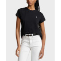 POLO RALPH LAUREN ΓΥΝΑΙΚΕΙΑ ΚΟΝΤΟΜΑΝΙΚΗ ΜΠΛΟΥΖΑ - 211898698007 - ΜΑΥΡΟ