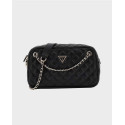 GUESS GIULLY WOMEN'S QUILTED CROSSBODY BAG - HWQG9673080 - ECRU