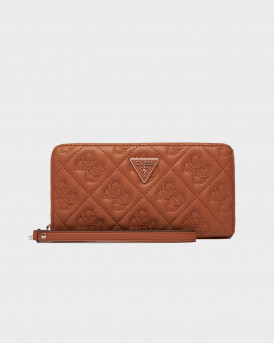 GUESS ADELASIA ΓΥΝΑΙΚΕΙΟ ΜΑΞΙ ΠΟΡΤΟΦΟΛΙ - SWQL9658146 - ΜΠΕΖ