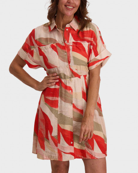 VERO MODA ΓΥΝΑΙΚΕΙΟ ΜΙΝΙ ΣΕΜΙΖΙΕ ΦΟΡΕΜΑ - 10343314