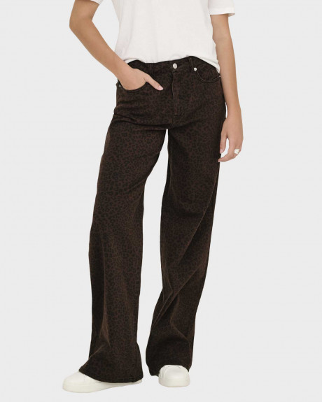 ONLY ΓΥΝΑΙΚΕΙΟ ΨΗΛΟΜΕΣΟ ΤΖΙΝ ΠΑΝΤΕΛΟΝΙ WIDE LEG - 15355777