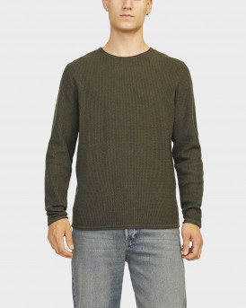 JACK & JONES COOPER ΑΝΔΡΙΚΗ ΠΛΕΚΤΗ ΜΠΛΟΥΖΑ - 12258407 - ΛΑΔΙ