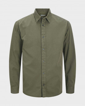 JACK & JONES CHARGE FADED ΑΝΔΡΙΚΟ ΠΟΥΚΑΜΙΣΟ ΧΑΛΑΡΗ ΓΡΑΜΜΗ - 12279844 - ΛΑΔΙ