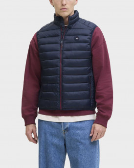 JACK & JONES BRADLEY ΑΝΔΡΙΚΟ PUFFER ΓΙΛΕΚΟ - 12280973 - ΜΠΛΕ