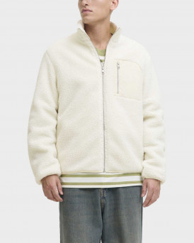 JACK & JONES BRADLEY ΑΝΔΡΙΚΟ TEDDY ΤΖΑΚΕΤ - 12284775 - ΑΣΠΡΟ