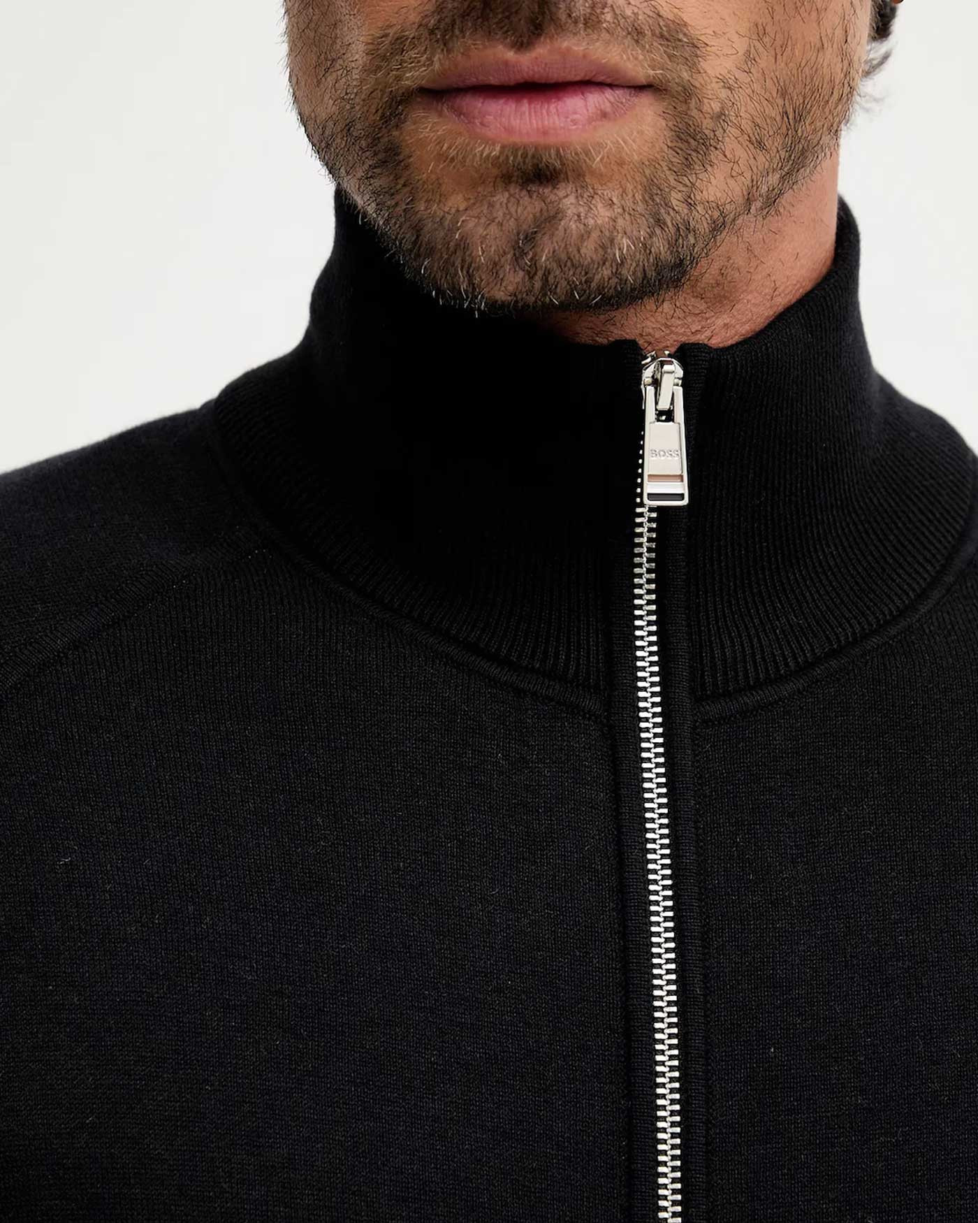 BOSS H-IDINO MEN'S KNIT ZIP CARDIGAN - 50543150 - sagiakos-stores.gr