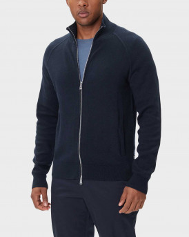 BOSS H-IDINO ΑΝΔΡΙΚΗ ΠΛΕΚΤΗ ΖΑΚΕΤΑ ΜΕ ΦΕΡΜΟΥΑΡ - 50543150  - ΜΠΛΕ