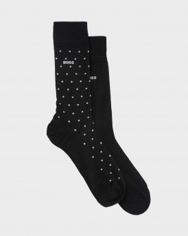 BOSS 2P RS ΑΝΔΡΙΚΕΣ ΚΑΛΤΣΕΣ 2 ΤΜΧ. ΣΕΤ ΔΩΡΟΥ - 50484004 - ΜΑΥΡΟ