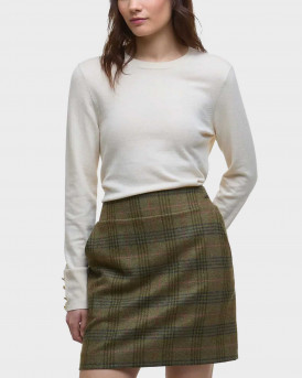 BARBOUR CARLBY ΓΥΝΑΙΚΕΙΟ ΠΟΥΛΟΒΕΡ - LKN1686 - ΕΚΡΟΥ