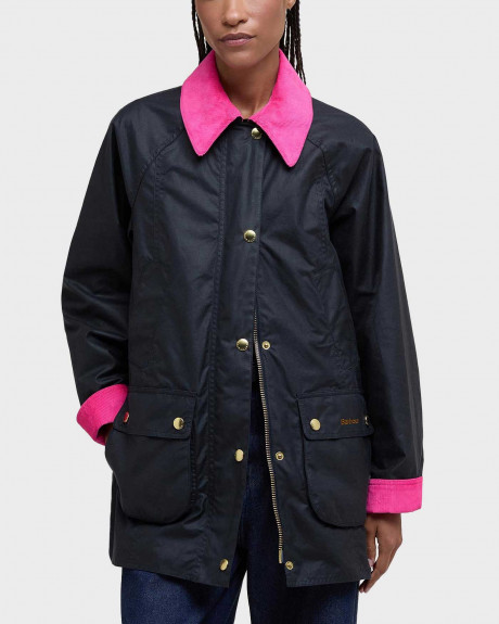 BARBOUR ICONS MODERN BEADNELL ΓΥΝΑΙΚΕΙΟ ΚΕΡΩΜΕΝΟ ΜΠΟΥΦΑΝ - LWX1492