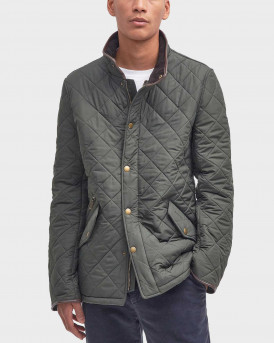 BARBOUR POWELL ΑΝΔΡΙΚΟ ΚΑΠΙΤΟΝΕ ΜΠΟΥΦΑΝ - ΜQU0281  - ΛΑΔΙ