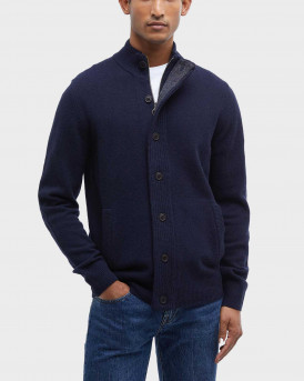 BARBOUR ESSENTIAL ΑΝΔΡΙΚΗ ΠΛΕΚΤΗ ΖΑΚΕΤΑ - MΚΝ0731 - ΜΠΛΕ