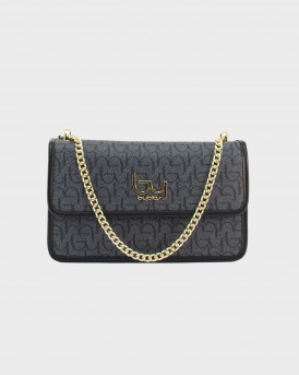BY BYBLOS NOTREDAME ΓΥΝΑΙΚΕΙΑ CROSSBODY ΤΣΑΝΤΑ - ΒYBS64Α06  - ΜΑΥΡΟ