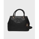 GUESS CALEBRA HOBO STATUS SATCHEL ΓΥΝΑΙΚΕΙΑ ΤΣΑΝΤΑ ΩΜΟΥ - HWBG9536060 - ΜΑΥΡΟ