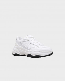 GUESS HAPYY ΓΥΝΑΙΚΕΙΑ SNEAKERS - FLTHP4FAL12 - ΑΣΠΡΟ