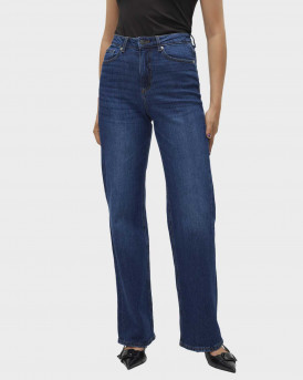 VERO MODA TESSA ΓΥΝΑΙΚΕΙΟ ΨΗΛΟΜΕΣΟ ΤΖΙΝ ΠΑΝΤΕΛΟΝΙ - 10311180 - ΜΠΛΕ