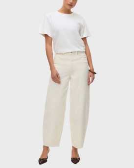 VERO MODA BILLIE ΓΥΝΑΙΚΕΙΟ BARREL ΤΖΙΝ ΠΑΝΤΕΛΟΝΙ - 10330900 - ΕΚΡΟΥ