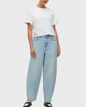 VERO MODA BILLIE ΓΥΝΑΙΚΕΙΟ BARREL ΤΖΙΝ ΠΑΝΤΕΛΟΝΙ - 10330900 - ΜΠΛΕ