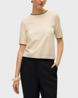 VERO MODA BREEZE ΓΥΝΑΙΚΕΙΗ ΚΟΝΤΟΜΑΝΙΚΗ ΠΛΕΚΤΗ ΜΠΛΟΥΖΑ - 10331492 - ΜΠΕΖ