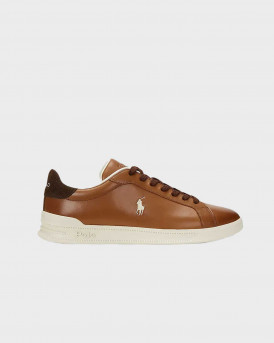 POLO RALPH LAUREN HERITAGE II COURT ΑΝΔΡΙΚΑ ΔΕΡΜΑΤΙΝΑ SNEAKERS - 809965073001 - ΤΑΜΠΑ